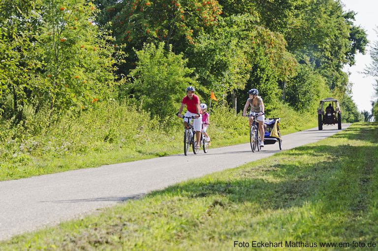 Radfahren im Schwäbischen Donautal